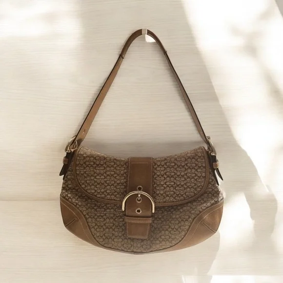 Coach SoHo Vintage  Brown Shoulder Bag EUC - Picture 8 of 8